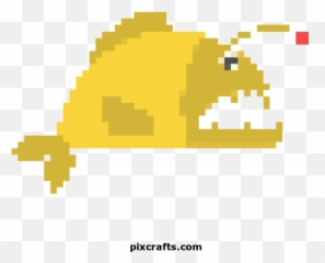 Fish - Waterfall Pixel Art Easy Emoji,Fish Emoticon