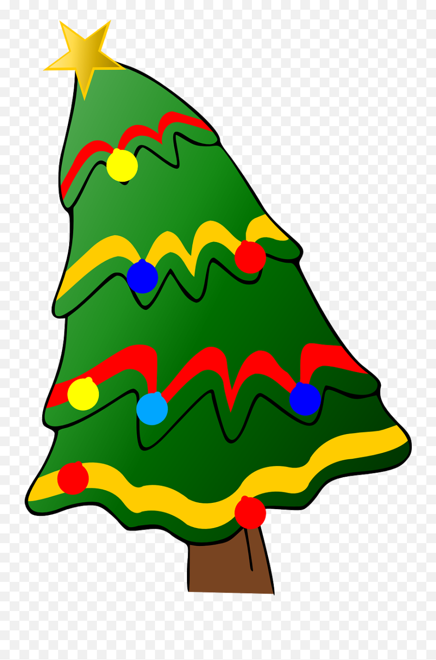 Christmas Tree Tree Xmas Christmas Decorated - Leaning Christmas Tree Svg Emoji,Emoji Christmas Ornaments