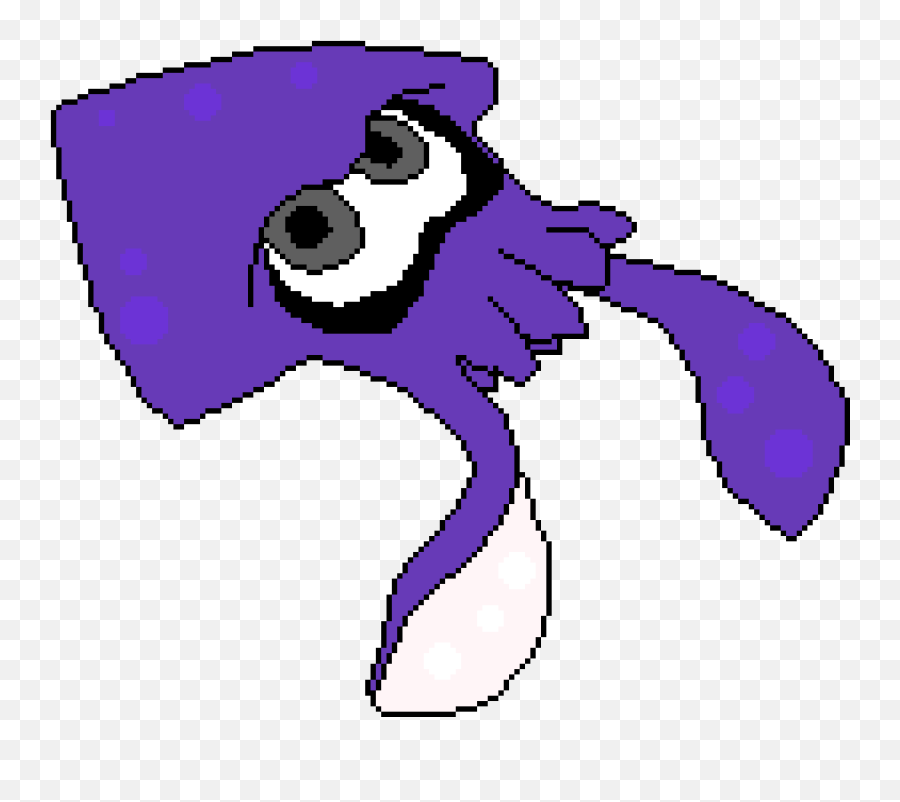 Purple Transparent Splatoon Squid - Splatoon 2 Purple Squid Png Emoji,Purple Video Game Emoji