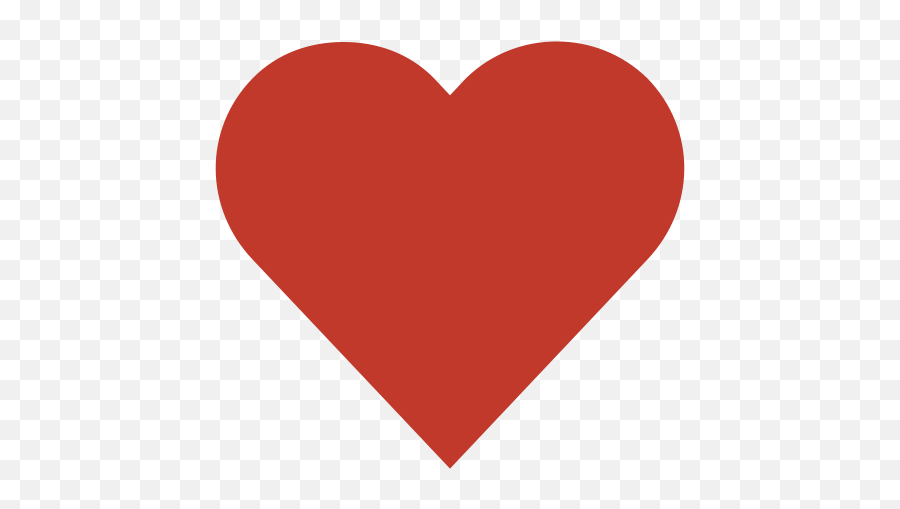 Heart Icon - Free Download On Iconfinder Playing Card Symbols Printable Emoji,Love Heart Emoji