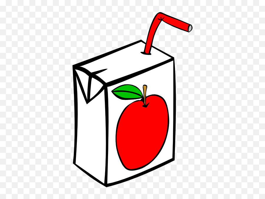 Apple Juice Clipart - Transparent Juice Box Clipart Emoji,Juice Emoji