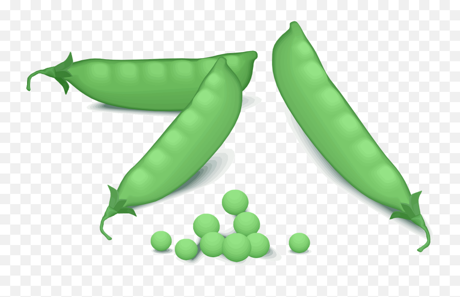Peas And Pea Pods Clipart - Green Peas Clip Art Emoji,Pea Emoji