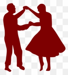 Dance Svg File - Man And Women Dancing Clipart Full Size Woman Emoji