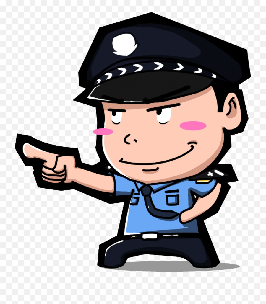 Officer Transprent Png Clipart Emoji,Policeman Emoji