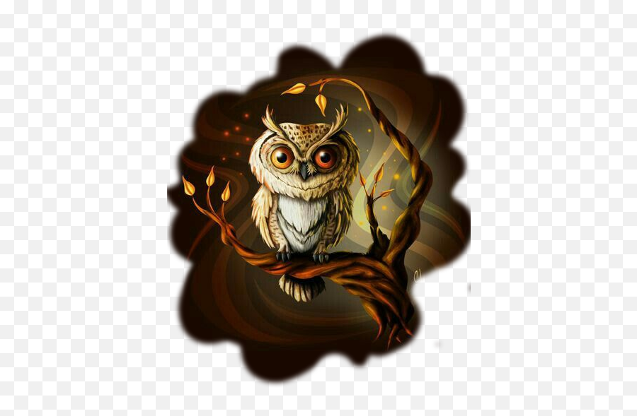Scowl Owl Voting Sticker - Eastern Screech Owl Emoji,Scowl Emoji