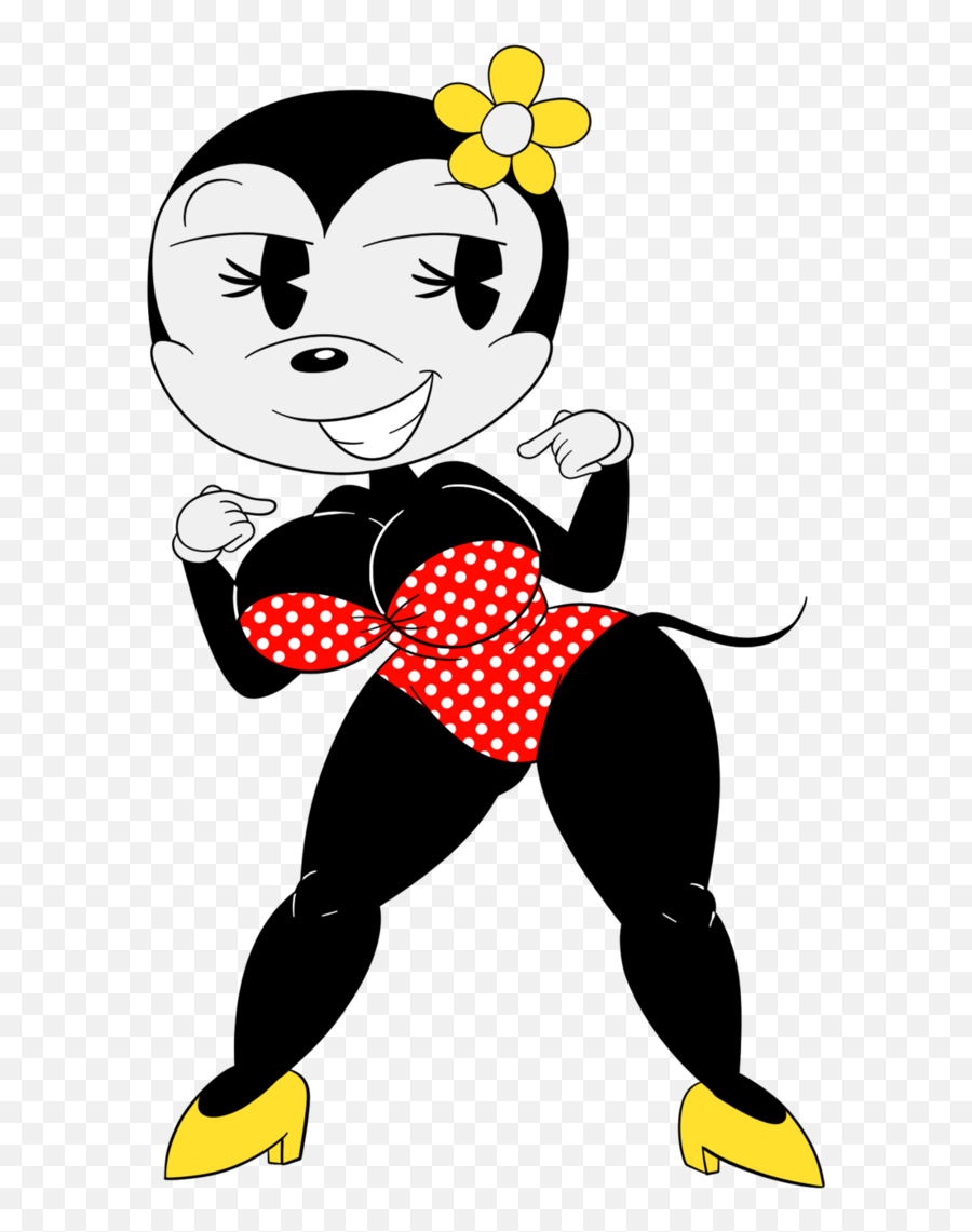 268 Bikini Free Clipart - Minnie Mouse In A Bikini Emoji,Emoji Bathing Suit