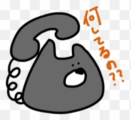 Denwa Neko - Clip Art Emoji,Neko Emoji