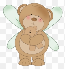 Bears Clipart Angel Bears Angel - Bear Clip Art Emoji,Bear Hug Emoji
