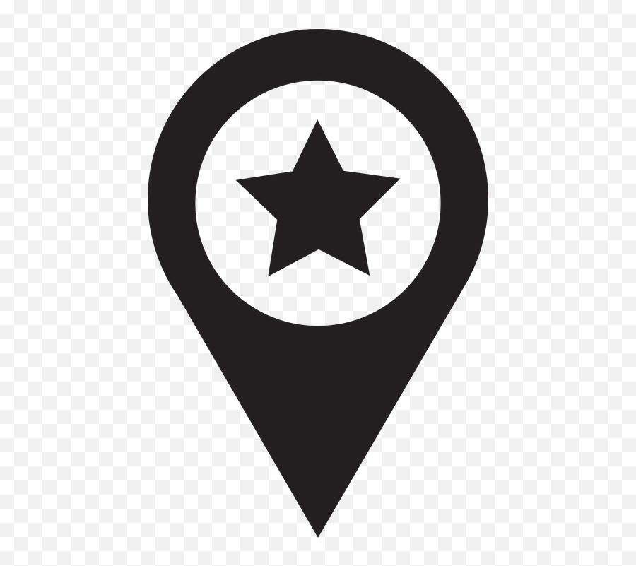 Free Pointer Arrow Vectors - Location Star Icon Emoji,Arrow Emojis