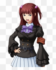 Download Enj A11 Angry 1 - Umineko No Naku Koro Ni Ange Ushiromiya Emoji,Displeased Emoji