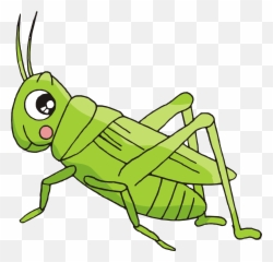 Grasshopper Clipart Line Grasshopper Line Transparent Free - Dibujos Animados De Un Grillo Emoji,Crickets Emoji