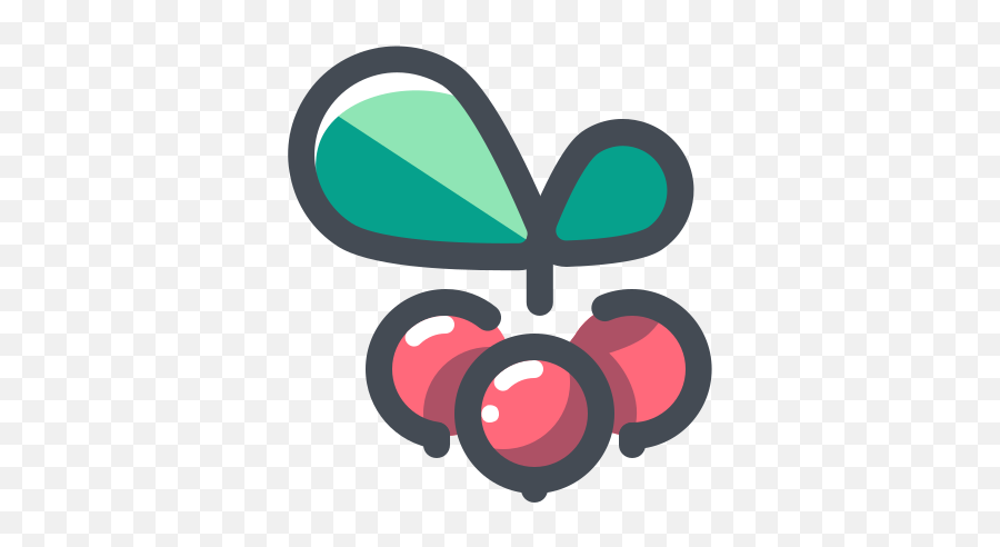Christmas Berry Icon - Free Download Png And Vector Icon 50px By 50px Emoji,Mistletoe Emoji