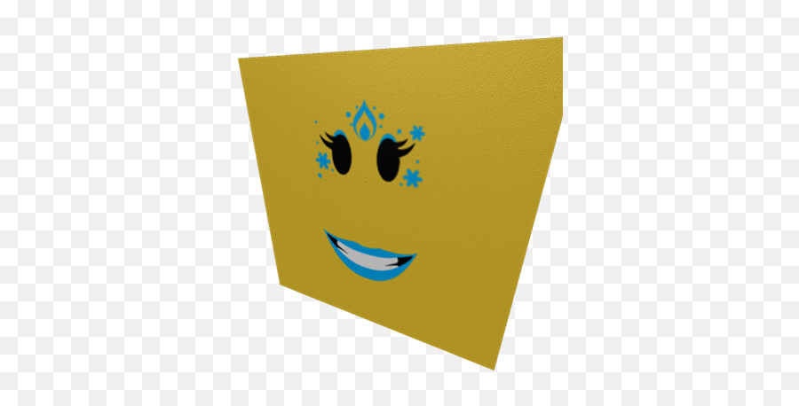 Snow Queen Smile - Roblox Smiley Emoji,Snow Emoticon