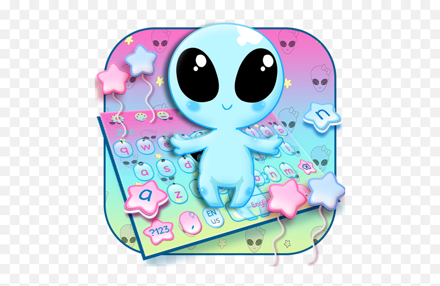 Download Cute Alien Keyboard For Android Myket - Clip Art Emoji,Android Alien Emoji