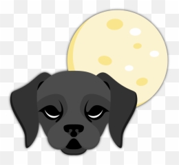 Black Labrador Emoji - Boxer,Family Emojis