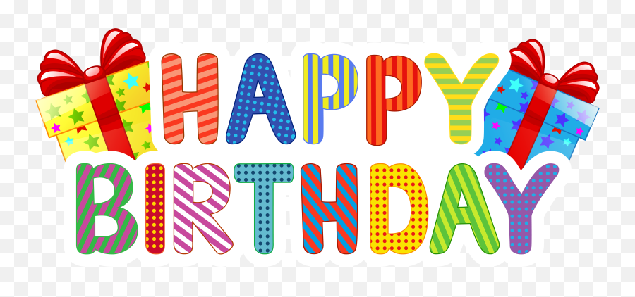 Free Png Download Happy Birthday Png - Transparent Background Happy Birthday Banner Clipart Emoji,Free Birthday Emojis