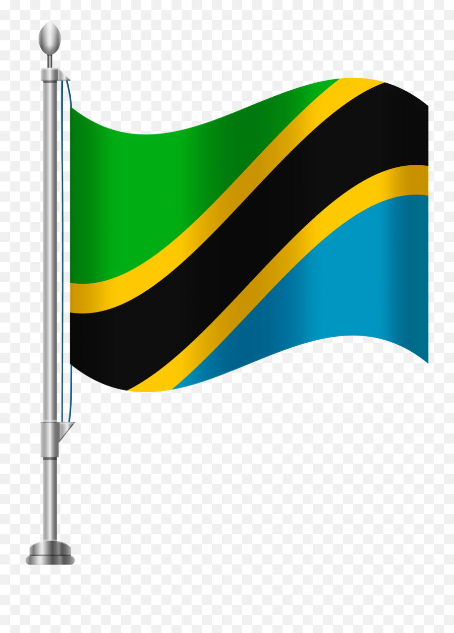 Tanzania Flag Png Clip Art - Transparent Tanzania Flag Png Emoji,Bahamian Flag Emoji