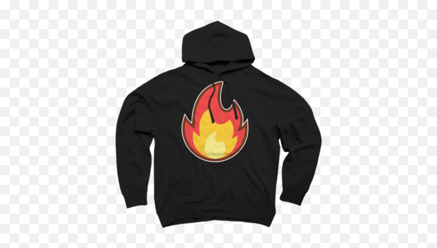 Vector Pullover Hoodies Design By Humans Page 5 - Sweater Emoji,Flame Emoji Transparent