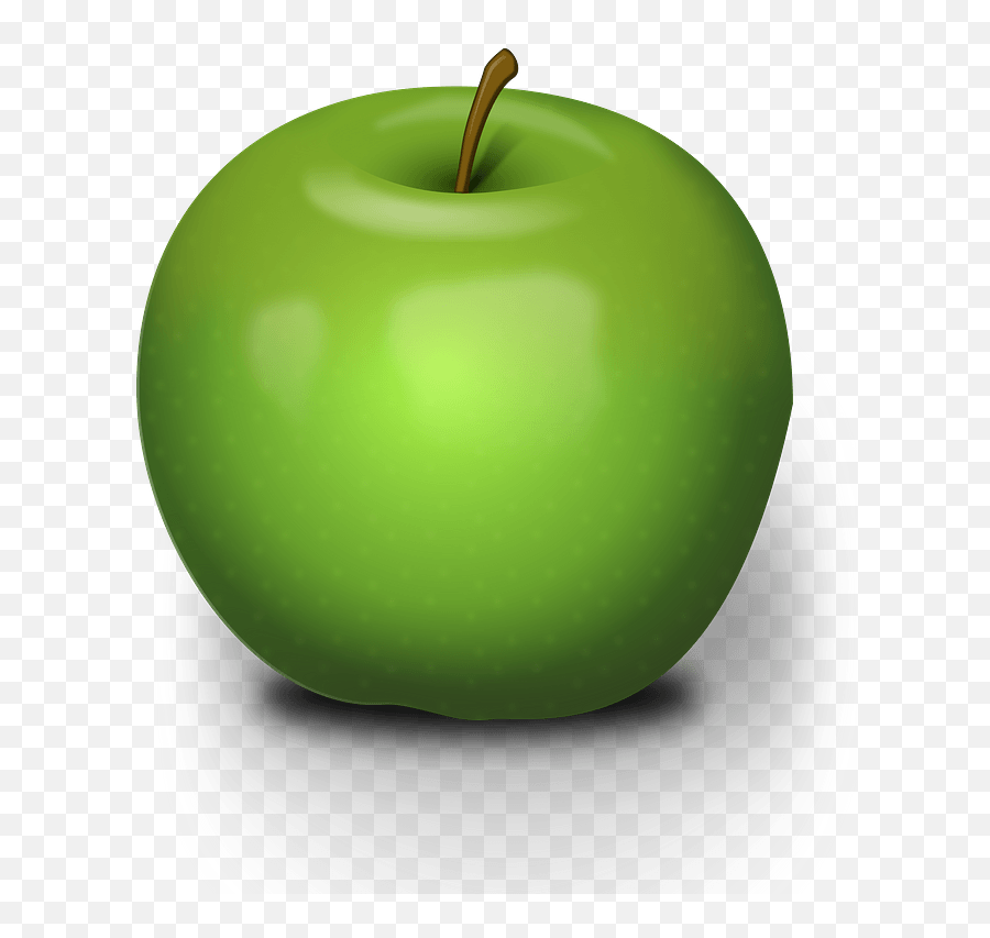 Realistic Green Apple Clipart - Manzana Png Emoji,Green Apple Emoji