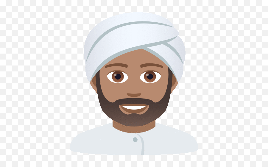Man Wearing Turban Joypixels Gif - Joypixels Emoji,Turban Emoji