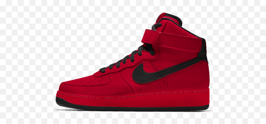 Nike Air Force 1 High Id Womens Shoe - Nike Air Force High Id Red Emoji,Air Force 1 Emoji