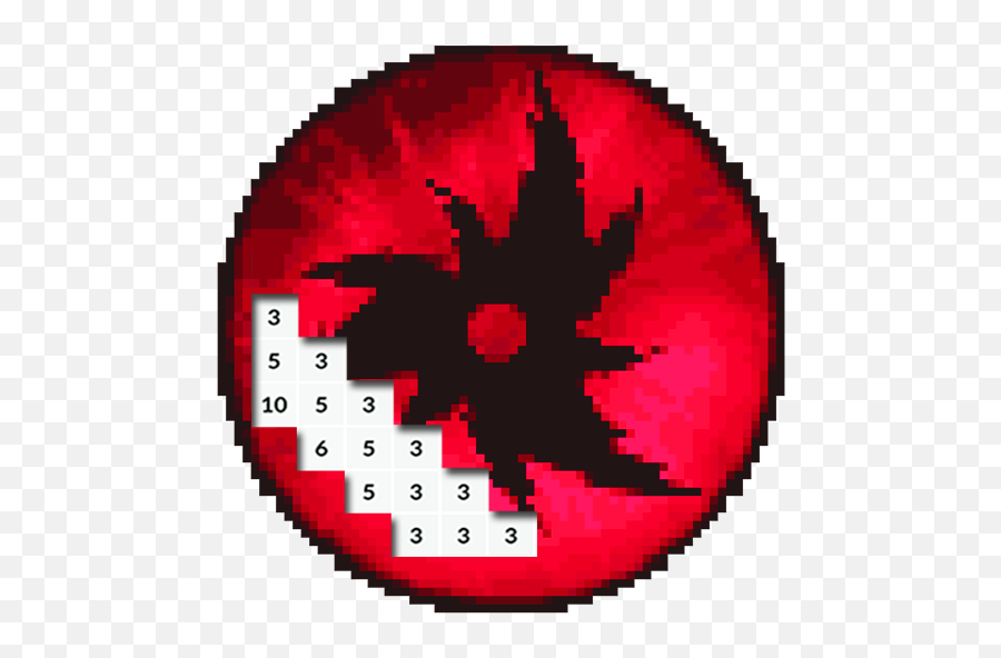 Sasuke Pixel - Sharingan Pixel Art Emoji,Sharingan Emoji