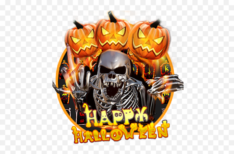 Download Halloween Skull Keyboard Theme For Android - Skull Emoji,Emoji Pumpkins