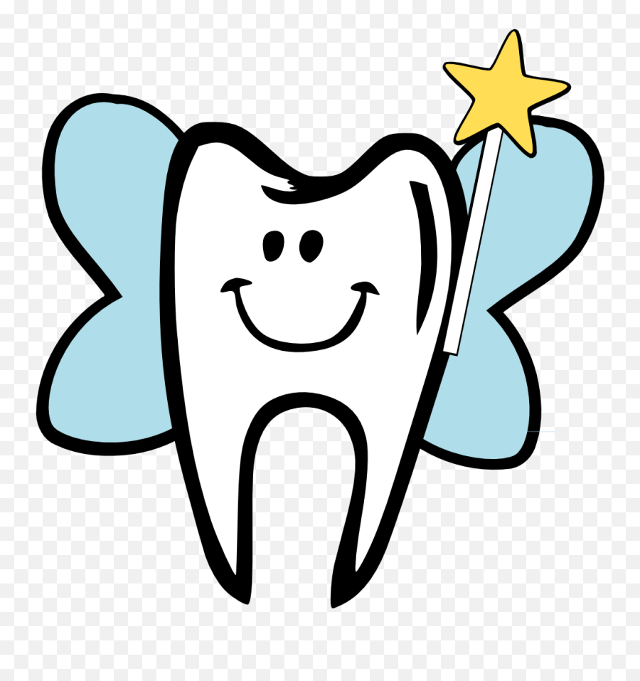 Tooth Clipart No Background - Tooth Fairy Clipart Emoji,Tooth Emoji