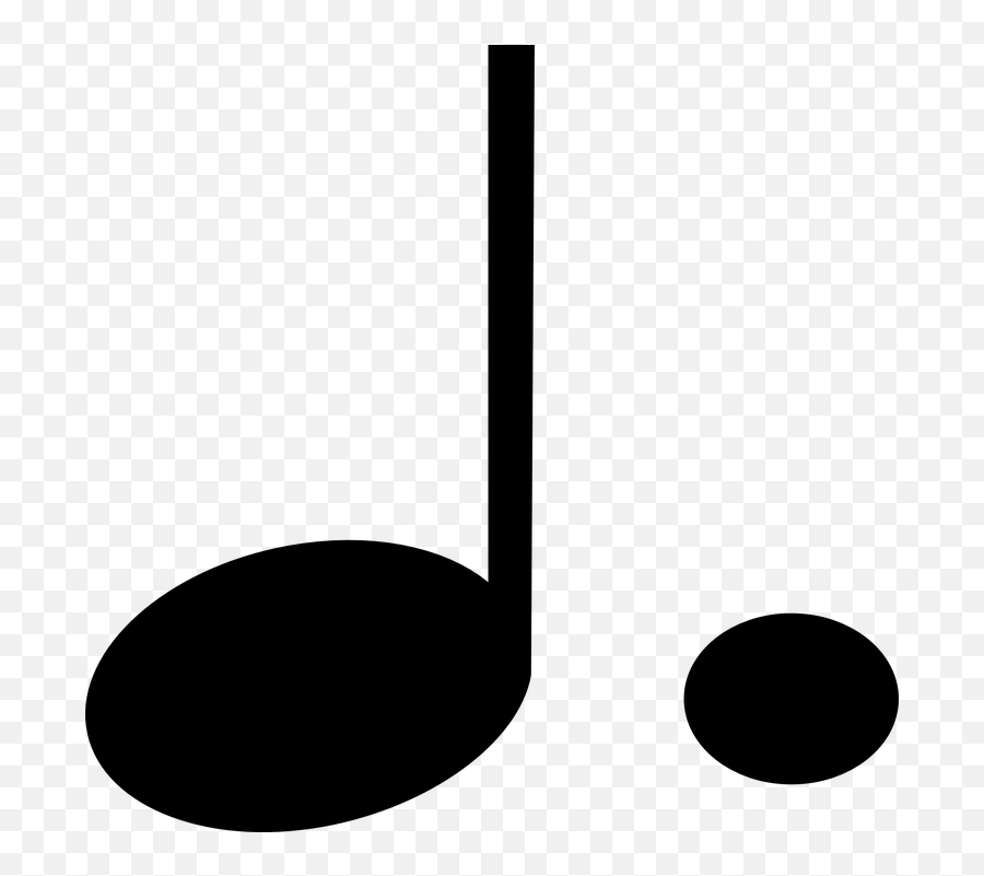Free Melody Music Vectors - Dotted Quarter Note Symbol Emoji,Whistling Emoticon