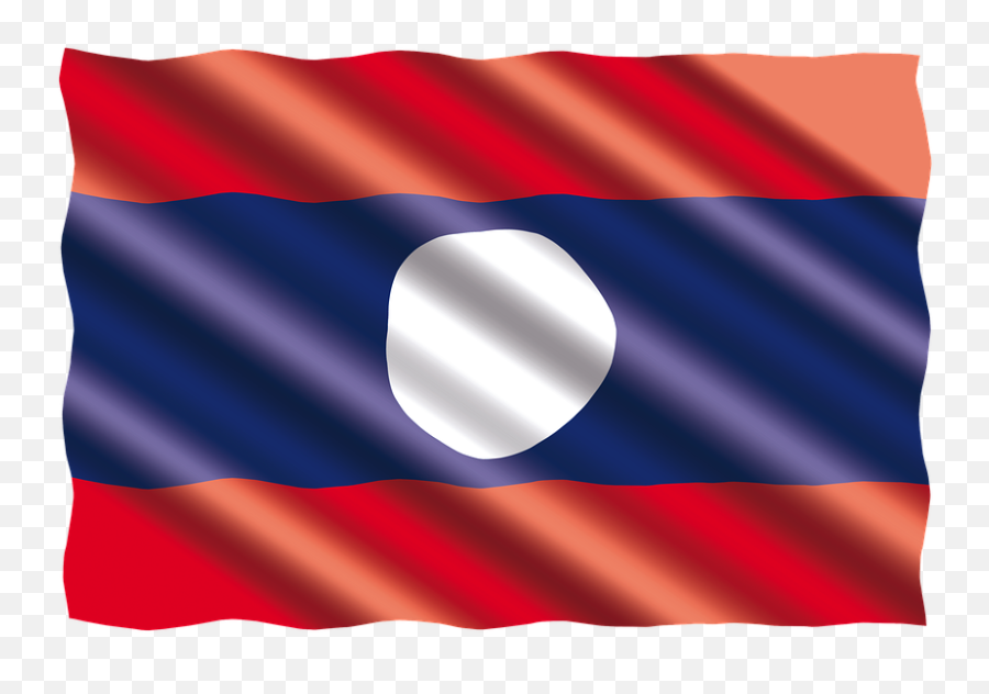 International Flag - Gambar Animasi Bendera Laos Emoji,Laos Flag Emoji