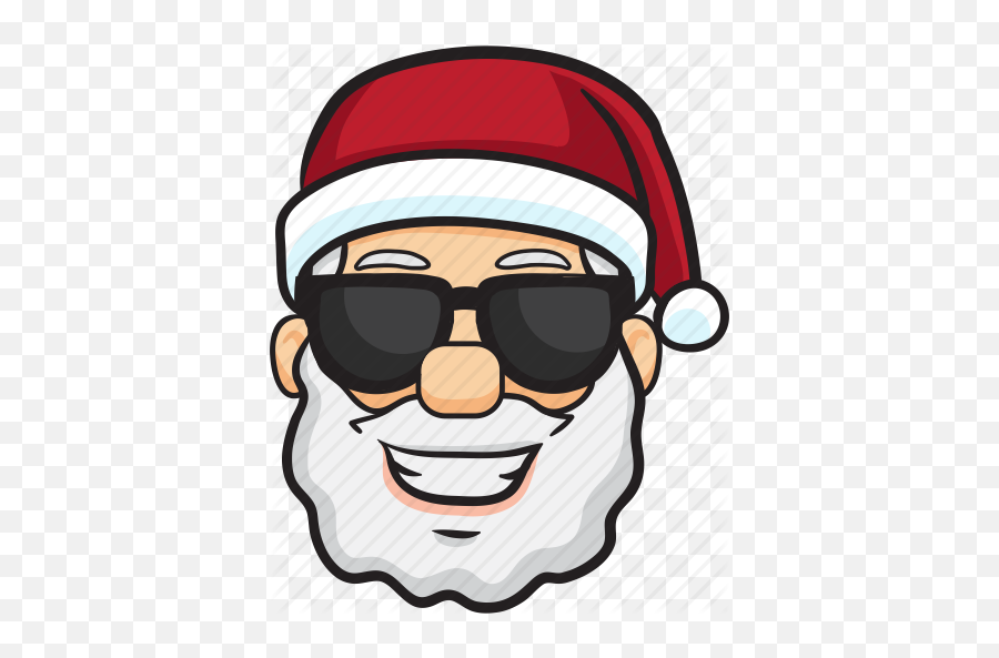 Santa Claus Christmas Emojis - Santa Claus Emoji Png,Christmas Emojis