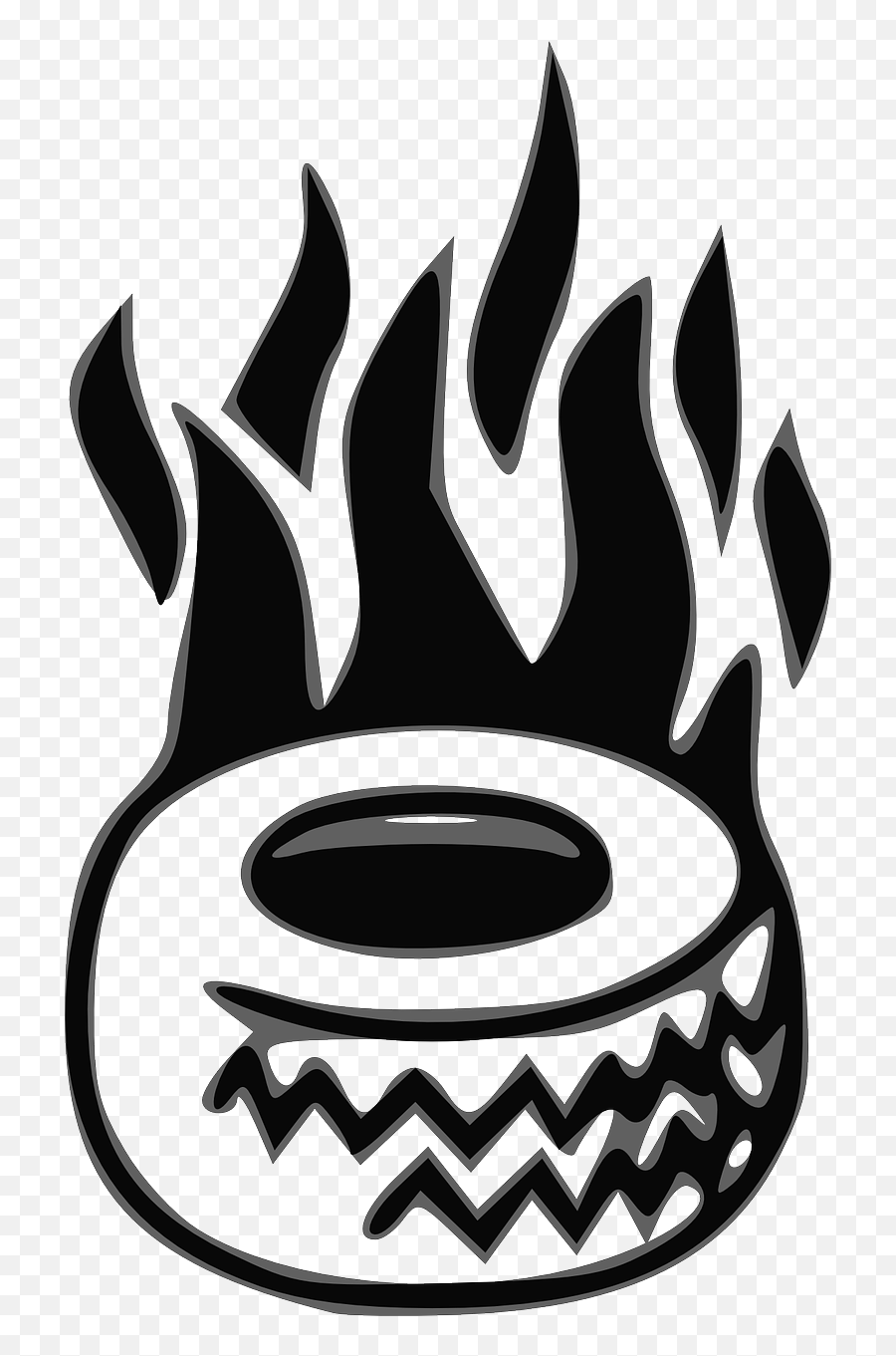 Riot Tyre Fire Burning Tire Tyre - Tire Fire Clip Art Emoji,Burning Man Emoji