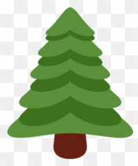 Evergreen Tree Emoji For Facebook Email Sms - Christmas Tree Emoji Transparent,Camping Emoji