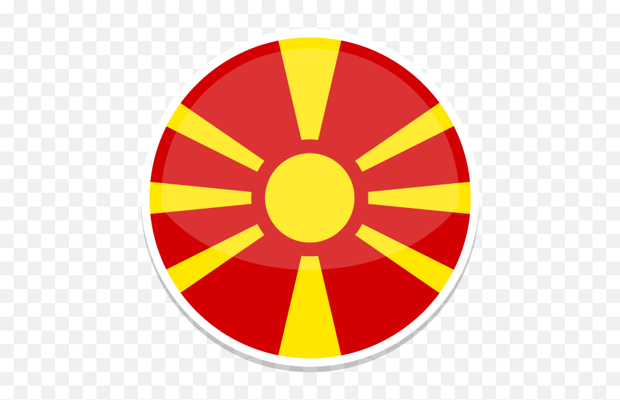 Macedonia Icon - Flag Of Macedonia Emoji,Macedonian Flag Emoji