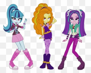 Rainbow Rocks - Mlp Equestria Girls Dazzlings Emoji,Sirens Emoji