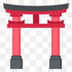 Persevering Face Emoji For Facebook Email Sms - Shinto Shrine Png
