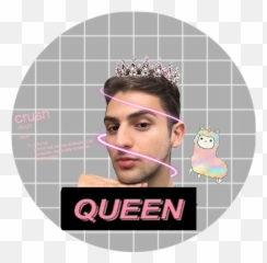 The Newest Twaimz Stickers - Tiara Emoji,Twaimz Emoji Face