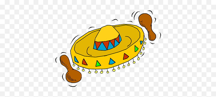 Free Mexican Mexico Illustrations - Maracas Sombrero Mexicano Png Emoji,Mexican Hat Emoji