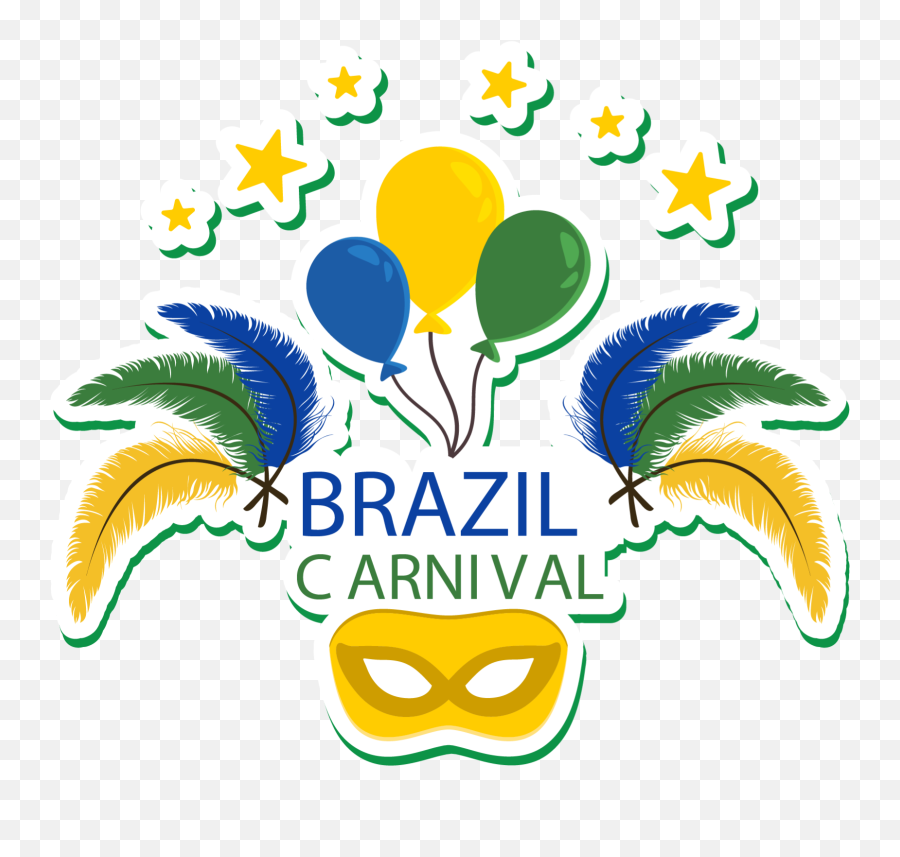 Carnival Carnaval Brazil Masquerade - Logo Rio De Janeiro Carnival Emoji,Carnival Emoji 2