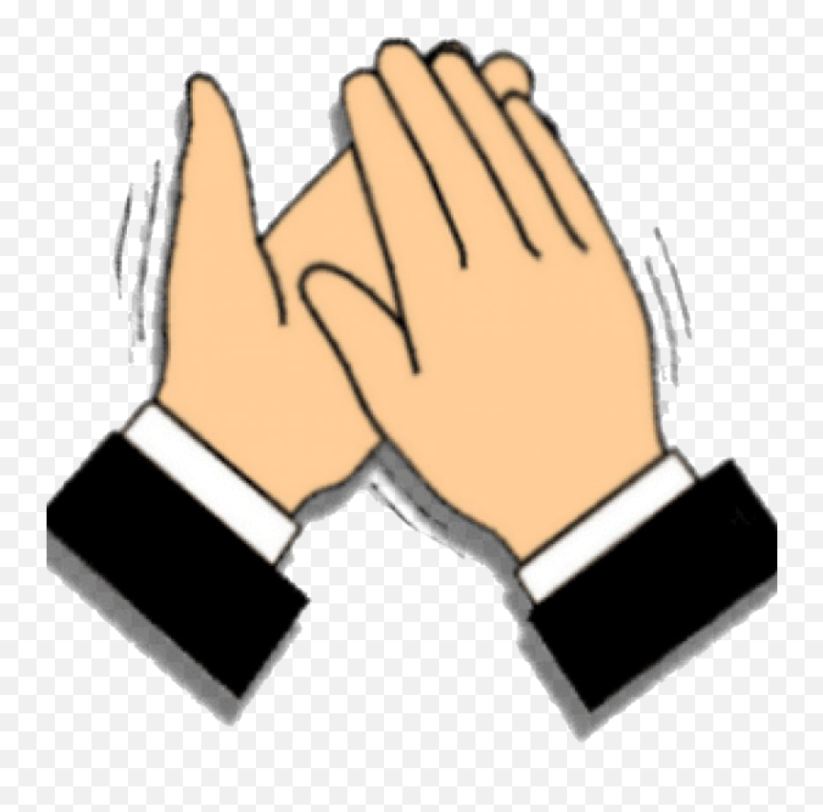 Clapping Hands Png Pic Png All - Clapping Clipart Emoji,Clap Hand Emoji
