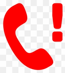 Red missed call icon - Free red phone icons Icon Missed Call Emoji