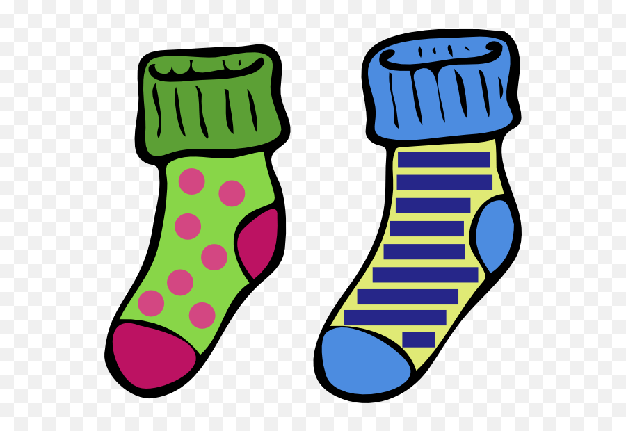 Library Of Silly Socks Png Royalty Free Png Files - Odd Socks Clipart Emoji,Black Emoji Socks