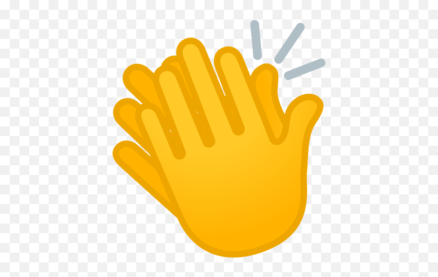 Applaudissements Emoji - Clapping Hand Emogi Png,Frappe Emoji