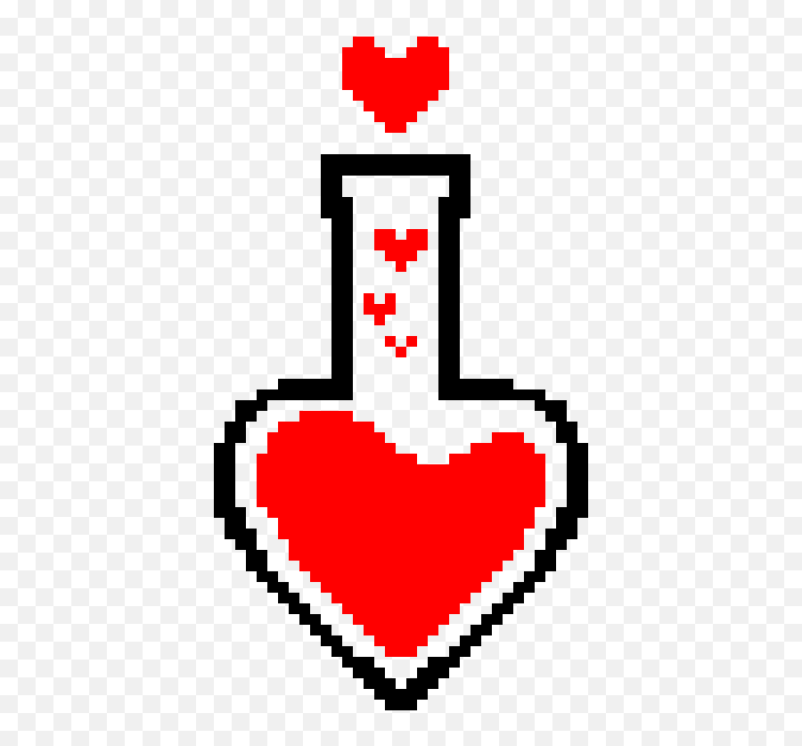 Feitiço Do Amor - Pixel Art De Amor Minecraft Clipart Full Embroidery Emoji,Emojis De Amor