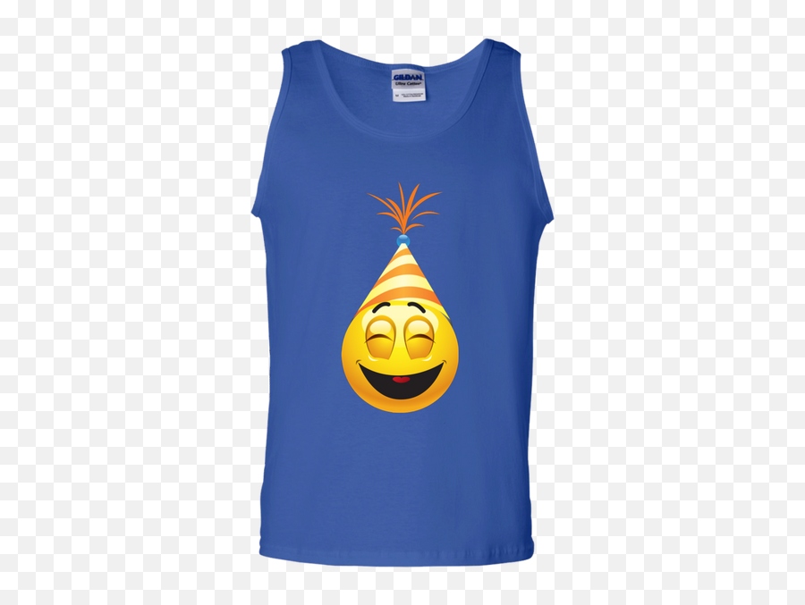 New Year Emotion - Funny Emoji T Shirt G220 Gildan 100 Cotton,Emoticon Clothing
