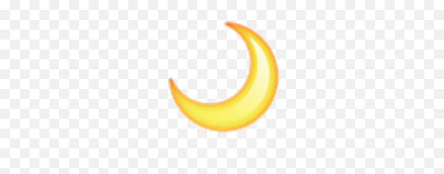 Crescent Moon Emoji - Crescent,Moon Emoji