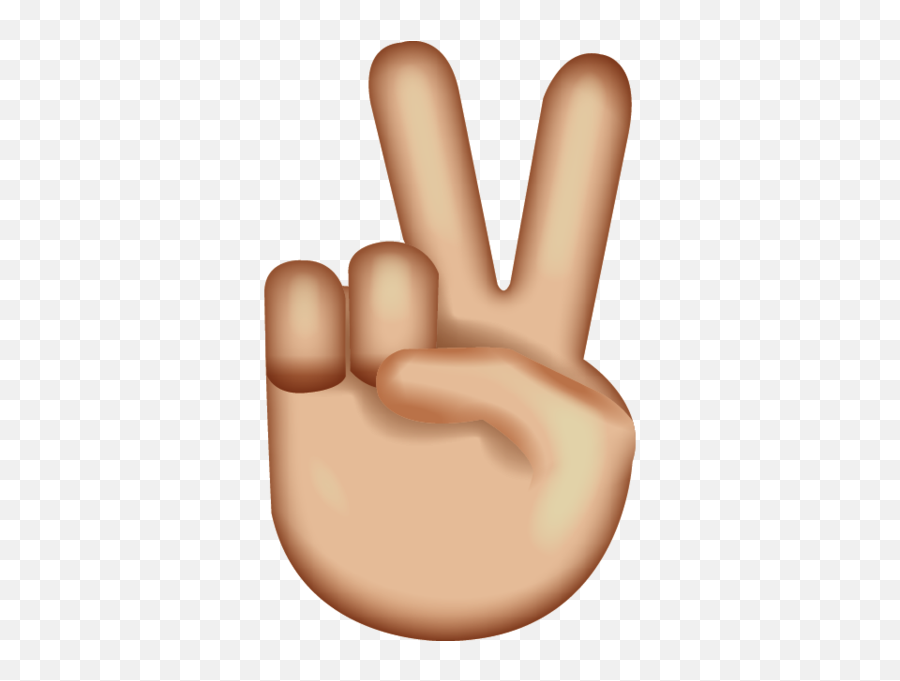 Victory Hand Emoji - Transparent Background Peace Sign Emoji,Hand Emoji