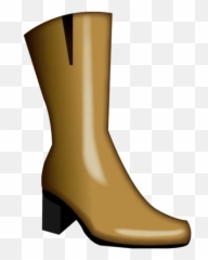Download Womans Boots Emoji Icon - Boots Emoji Png,Knee Emoji