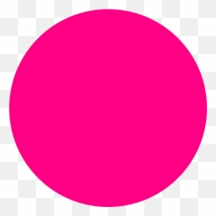 Ff0084 Circle - Transparent Hot Pink Emoji