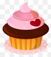 Birthday Cupcakes Frosting Icing Muffin Clip Art - Transparent Background Cupcake Png Emoji,Muffin Emoji